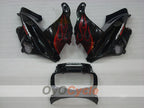 Kit de carénage pour Honda CBR600 F2 91-94 - Rouge, Noir - Flame #OYO87903060