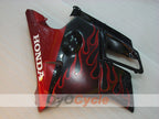Kit de carénage pour Honda CBR600 F2 91-94 - Rouge, Noir - Flame #OYO87903060
