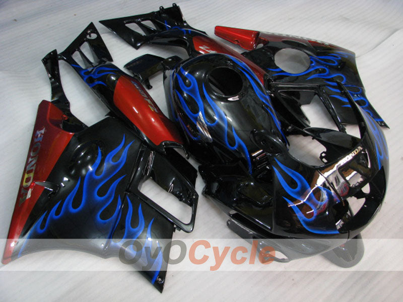 Kit de carénage pour Honda CBR600 F2 91-94 - Bleu, Noir - Flame #OYO87903061 Image secondaire du produit