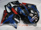 Kit de carénage pour Honda CBR600 F2 91-94 - Bleu, Noir - Flame #OYO87903061