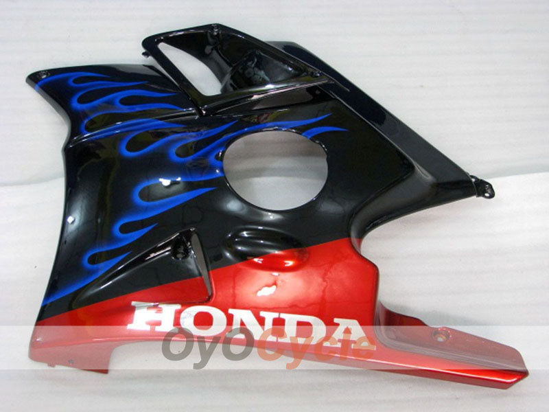 Kit de carénage pour Honda CBR600 F2 91-94 - Bleu, Noir - Flame #OYO87903061