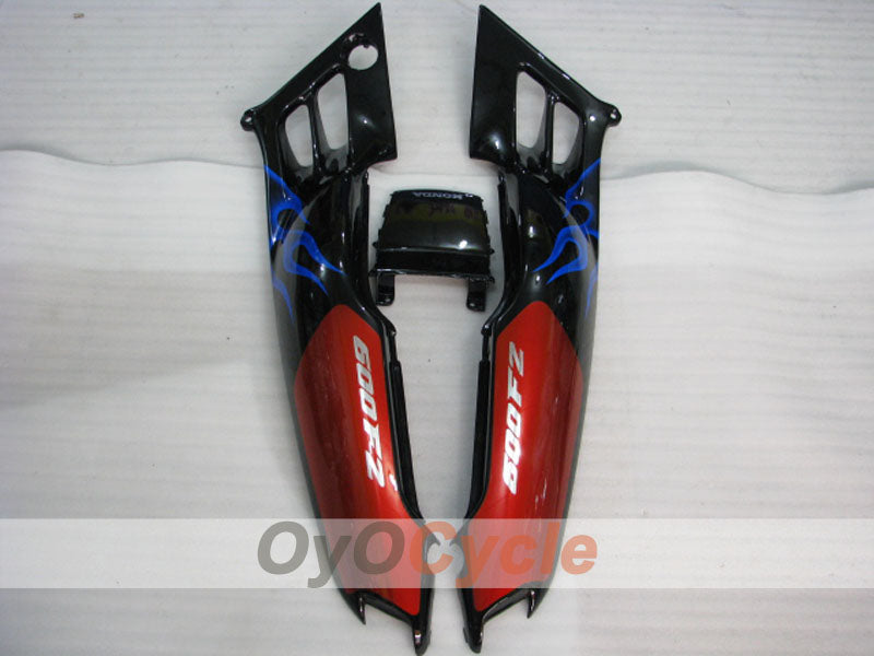 Kit de carénage pour Honda CBR600 F2 91-94 - Bleu, Noir - Flame #OYO87903061