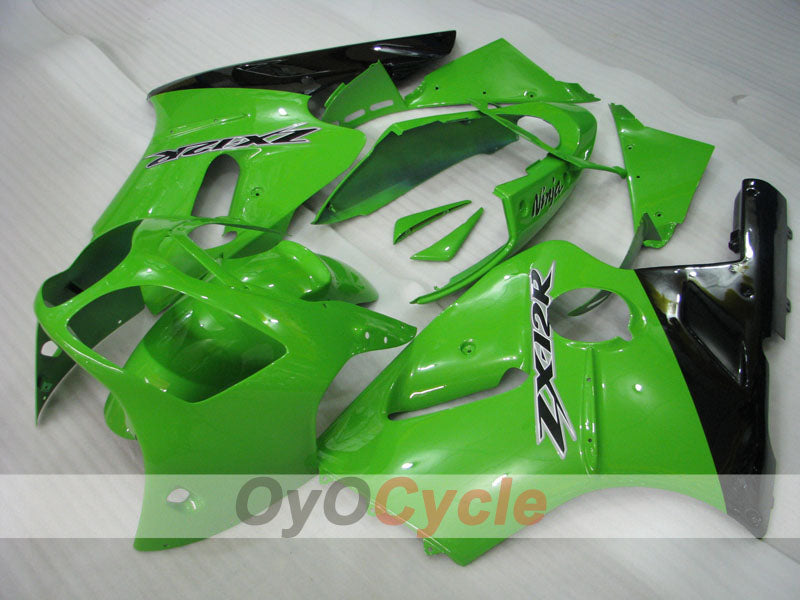 Kit de carénages à injection pour NINJA ZX-12R 00-01 - Vert, noir - Style d'origine #OYO87903073