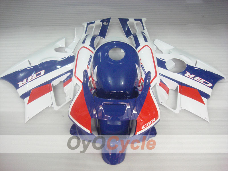Kit de carénages pour Honda CBR600 F2 91-94 - Bleu, blanc - Style d'origine #OYO87903079