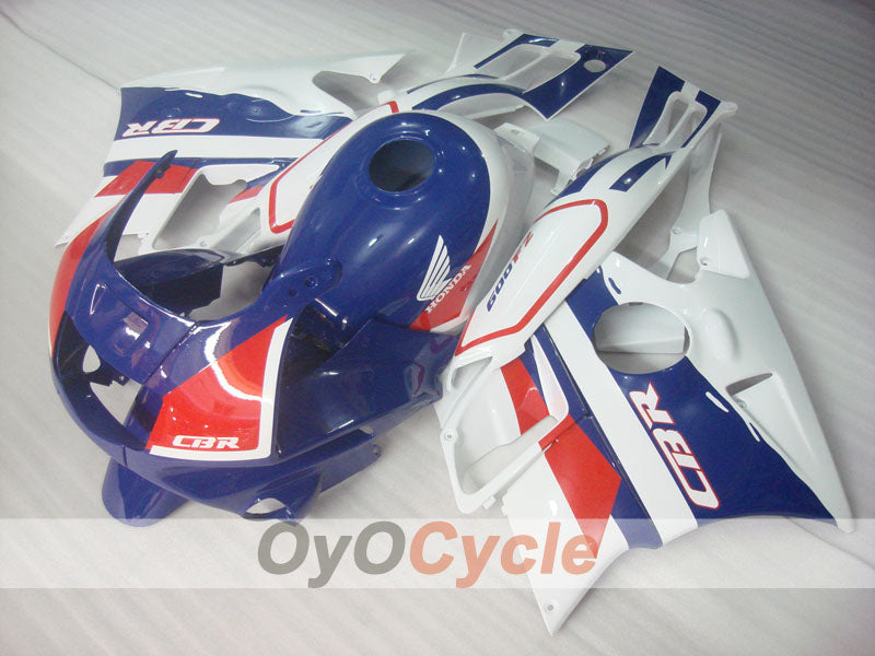 Kit de carénages pour Honda CBR600 F2 91-94 - Bleu, blanc - Style d'origine #OYO87903079 Image secondaire du produit