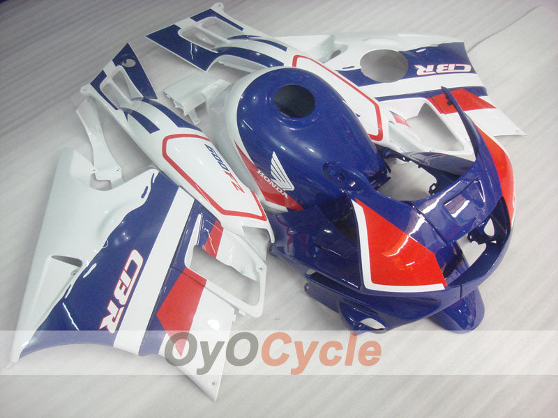 Kit de carénages pour Honda CBR600 F2 91-94 - Bleu, blanc - Style d'origine #OYO87903079