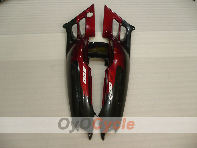 Kit de carénage pour Honda CBR600 F2 91-94 - Rouge, Noir - Style d'origine #OYO87903082