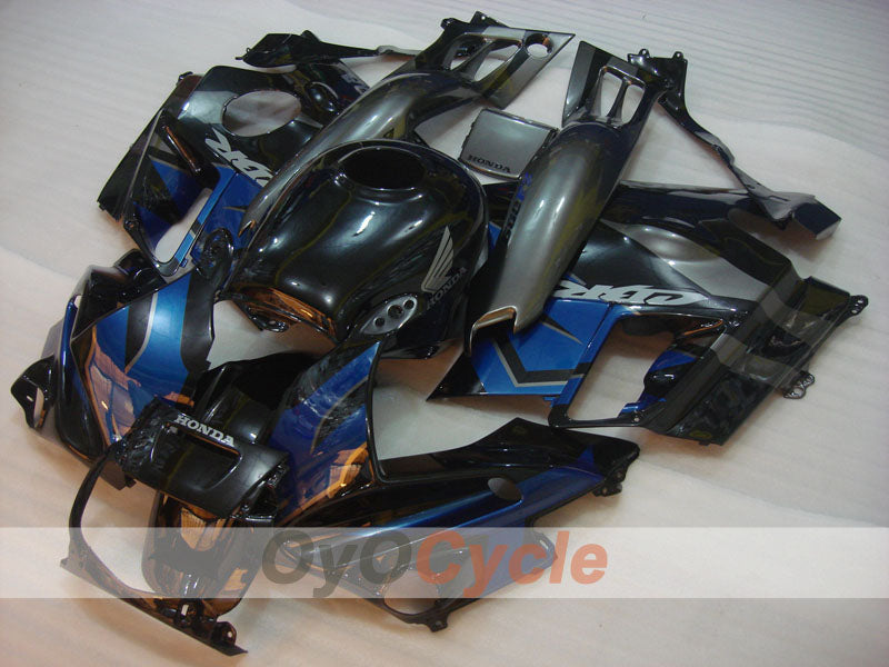 Kit de carénage pour Honda CBR600 F2 91-94 - Bleu, Noir - Style d'origine #OYO87903083