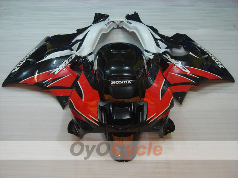 Kit de carénage pour Honda CBR600 F2 91-94 - Rouge, Noir - Style d'origine #OYO87903087