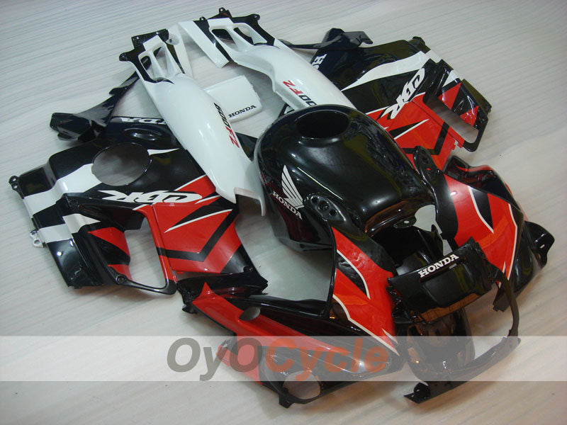 Kit de carénage pour Honda CBR600 F2 91-94 - Rouge, Noir - Style d'origine #OYO87903087