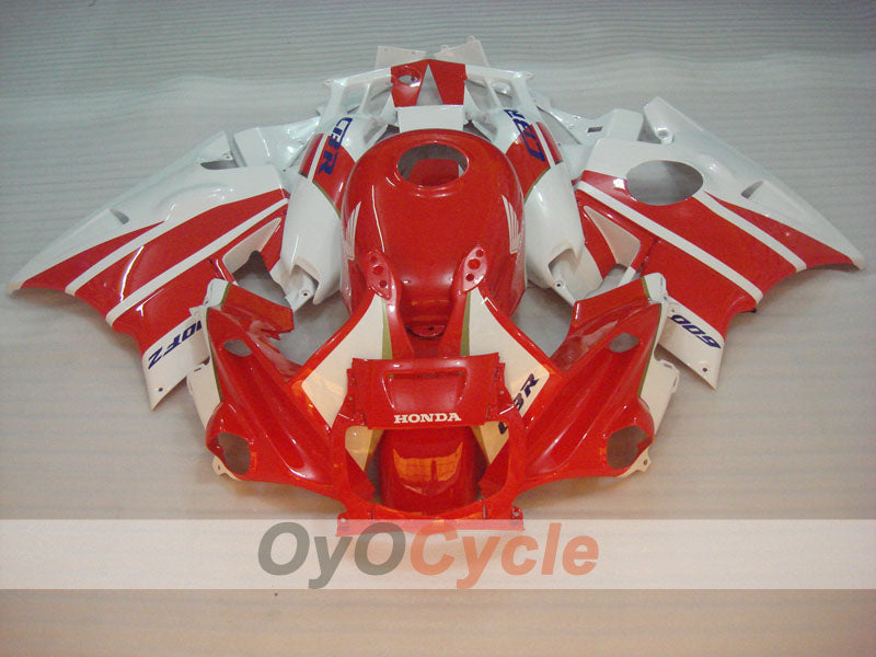 Kit de carénage pour Honda CBR600 F2 91-94 - Rouge, Blanc - Style d'origine #OYO87903088 Image principale du produit