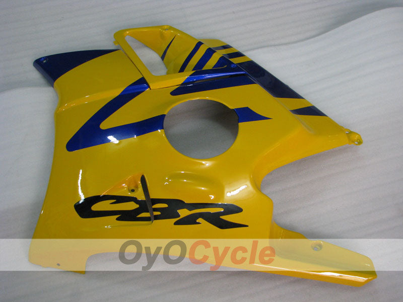 Kit de carénage pour Honda CBR600 F2 91-94 - Jaune, Bleu - Style d'origine #OYO87903091