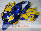 Kit de carénage pour Honda CBR600 F2 91-94 - Jaune, Bleu - Style d'origine #OYO87903091