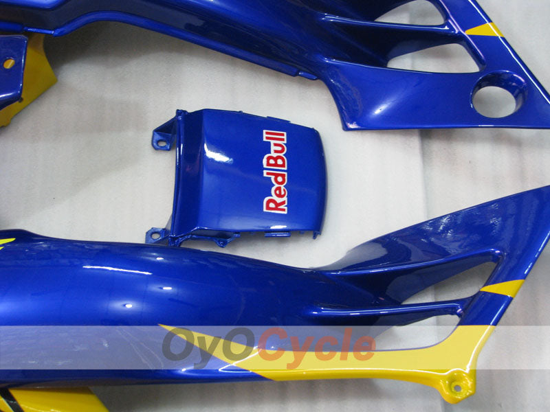 Kit de carénage pour Honda CBR600 F2 91-94 - Jaune, Bleu - Style d'origine #OYO87903091