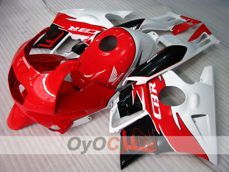 Kit de carénage pour Honda CBR600 F2 91-94 - Rouge, Blanc - Style d'origine #OYO87903092