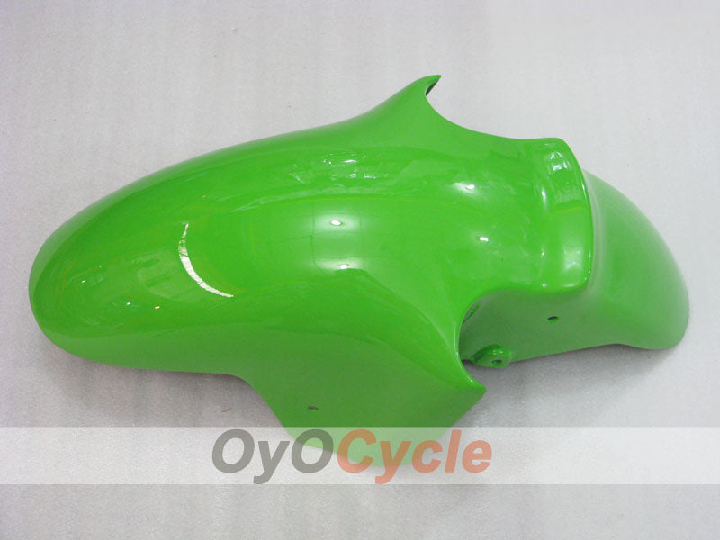 Kit de carénage injecté pour NINJA ZX-12R 02-05 - Vert, noir - Nakano #OYO87903099