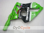 Kit de carénage injecté pour NINJA ZX-12R 02-05 - Vert, noir - Nakano #OYO87903099
