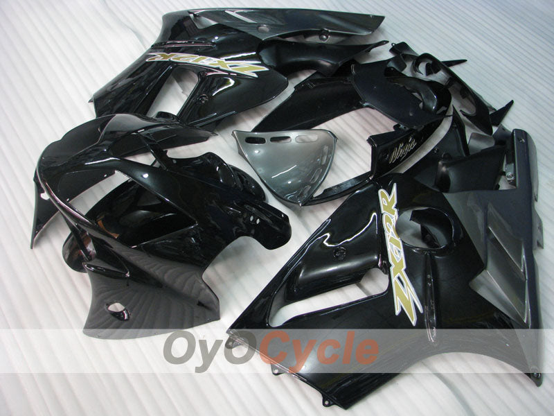 Kit de carénage injecté pour NINJA ZX-12R 02-05 - Noir - Style d'origine #OYO87903101