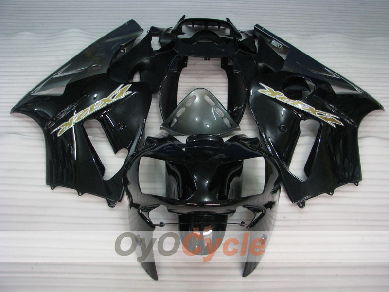 Kit de carénage injecté pour NINJA ZX-12R 02-05 - Noir - Style d'origine #OYO87903101