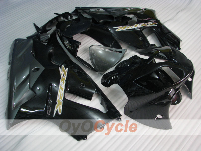 Kit de carénage injecté pour NINJA ZX-12R 02-05 - Noir - Style d'origine #OYO87903101