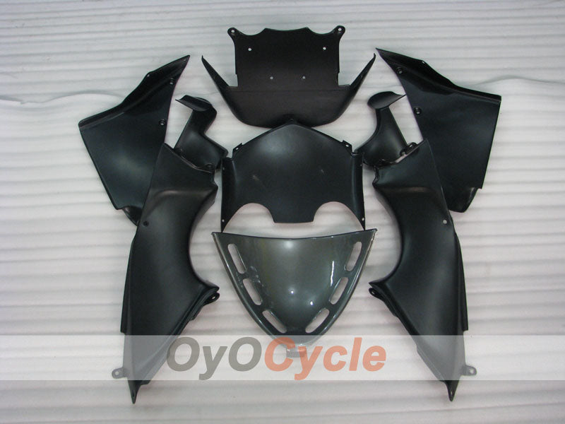 Kit de carénage injecté pour NINJA ZX-12R 02-05 - Noir - Style d'origine #OYO87903101