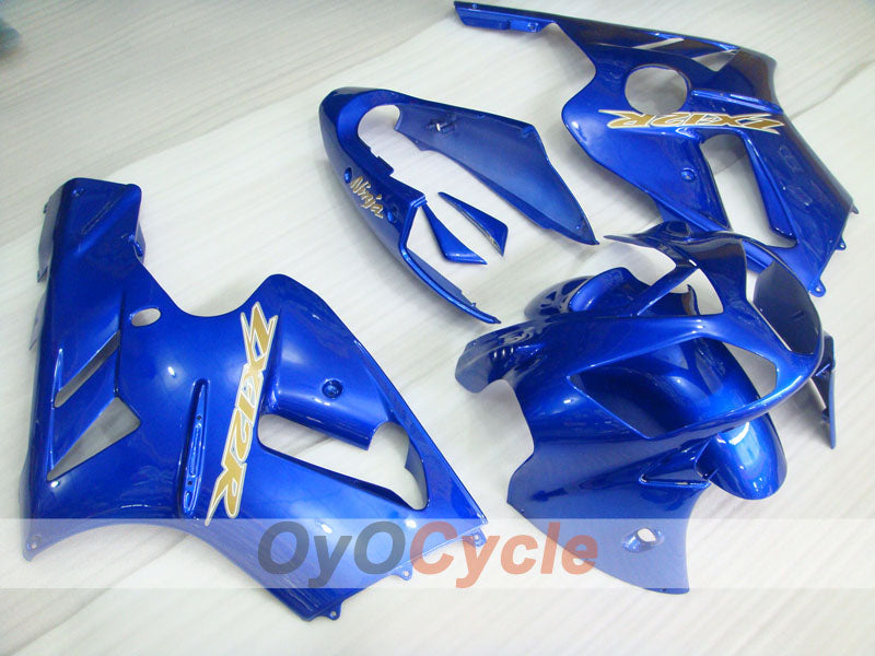 Kit de carénage injecté pour NINJA ZX-12R 02-05 - Bleu - Style d'origine #OYO87903104 Image principale du produit