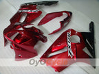 Kit de carénage injecté pour NINJA ZX-12R 02-05 - Rouge, noir - Style d'origine #OYO87903105