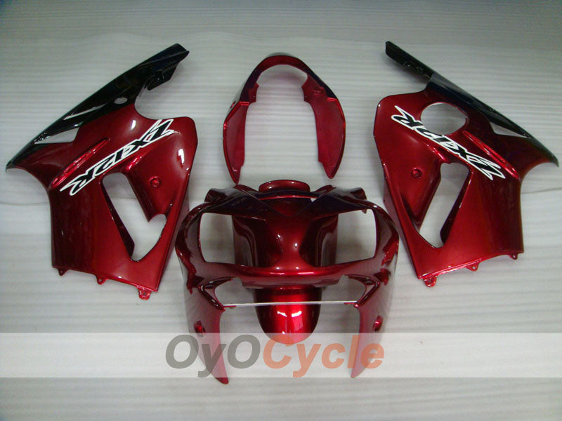 Kit de carénage injecté pour NINJA ZX-12R 02-05 - Rouge, noir - Style d'origine #OYO87903105 Image secondaire du produit