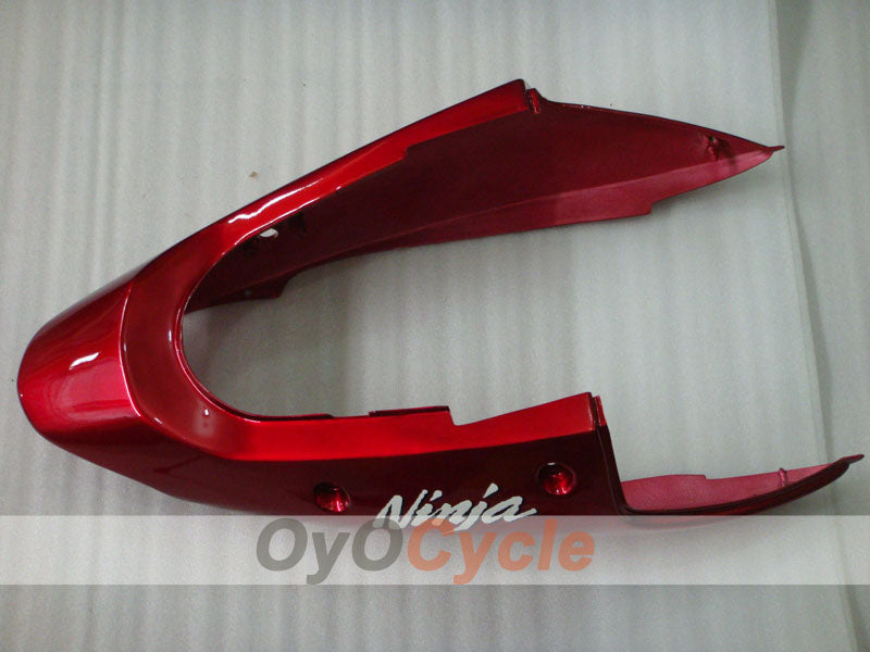 Kit de carénage injecté pour NINJA ZX-12R 02-05 - Rouge, noir - Style d'origine #OYO87903105