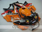 Kit de carénage pour Honda CBR600 F2 de 91-94 - Orange, Noir - Repsol #OYO87903106