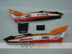 Kit de carénage pour Honda CBR600 F2 de 91-94 - Orange, Noir - Repsol #OYO87903107