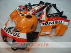 Kit de carénage pour Honda CBR600 F2 de 91-94 - Orange, Noir - Repsol #OYO87903107