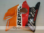 Kit de carénage pour Honda CBR600 F2 de 91-94 - Orange, Noir - Repsol #OYO87903107
