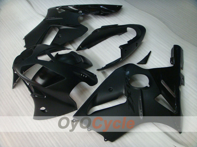 Kit de carénage injecté pour NINJA ZX-12R de 02-05 - Noir, mat - Style d'origine #OYO87903108