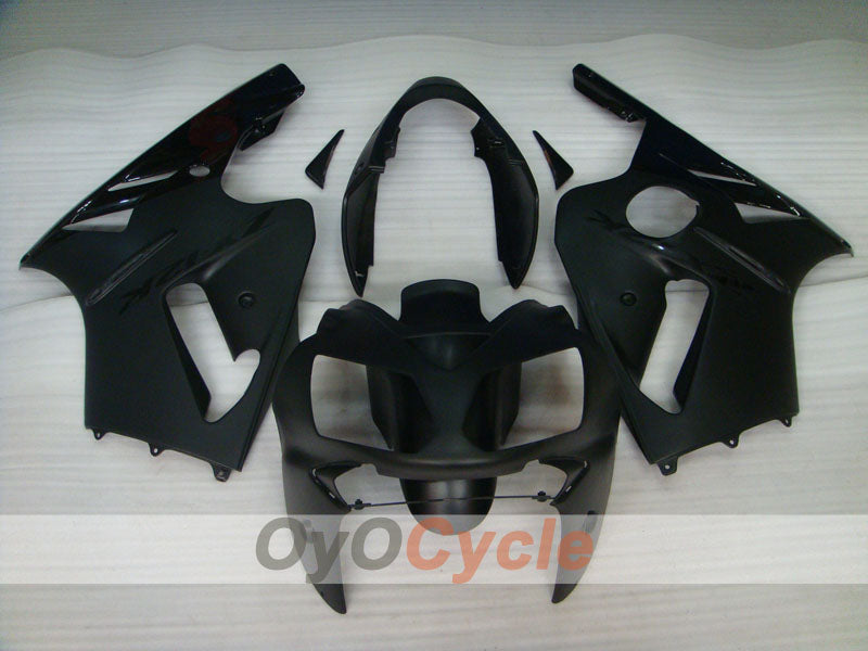 Kit de carénage injecté pour NINJA ZX-12R de 02-05 - Noir, mat - Style d'origine #OYO87903108