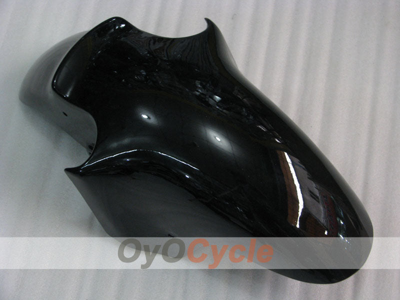 Kit de carénage injecté pour NINJA ZX-12R de 02-05 - Noir, Or - Style d'origine #OYO87903110