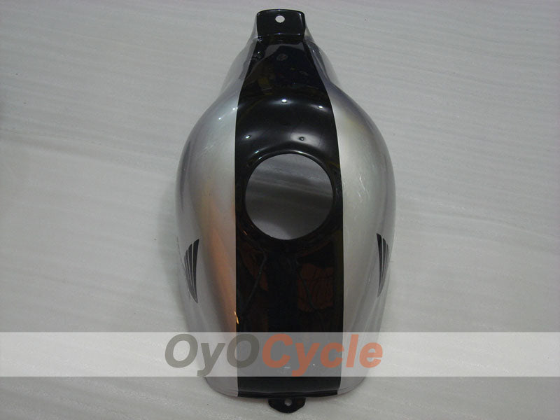 Kit de carénage pour Honda CBR600 F2 de 91-94 - Noir, Argent - SevenStars #OYO87903112
