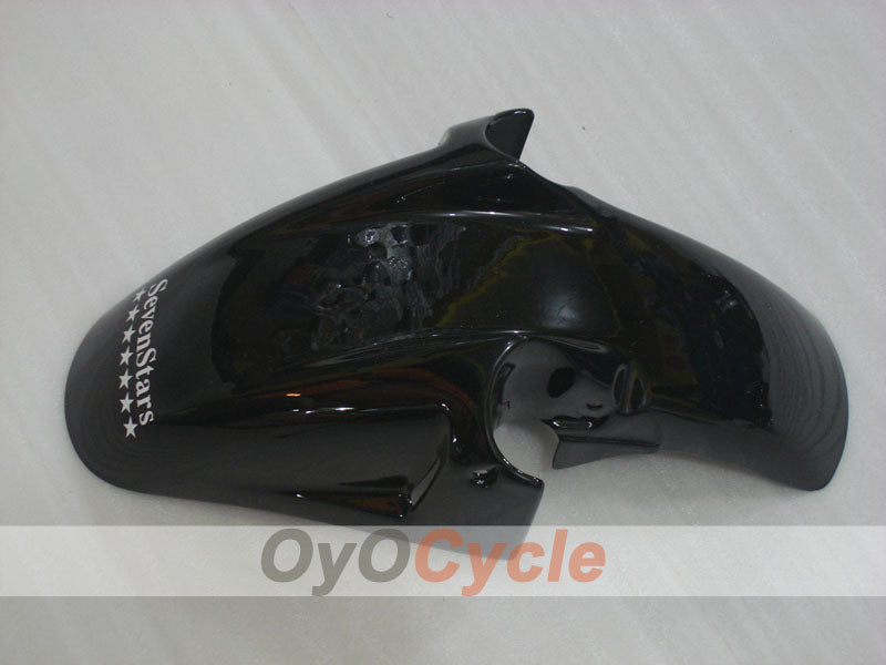 Kit de carénage pour Honda CBR600 F2 de 91-94 - Noir, Argent - SevenStars #OYO87903112