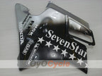 Kit de carénage pour Honda CBR600 F2 de 91-94 - Noir, Argent - SevenStars #OYO87903112