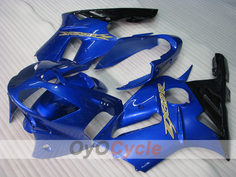 Kit de carénage injecté pour NINJA ZX-12R de 02-05 - Bleu, Noir - Style d'origine #OYO87903113 Image secondaire du produit