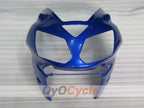 Kit de carénage injecté pour NINJA ZX-12R de 02-05 - Bleu, Noir - Style d'origine #OYO87903113