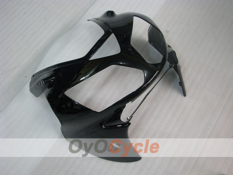 Kit de carénage injecté pour NINJA ZX-12R de 02-05 - Noir, Gris - Style d'origine #OYO87903114