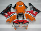 Kit de carénage injecté pour CBR600RR 13-20 - Orange, noir - Repsol #OYO87903125