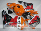 Kit de carénage injecté pour CBR600RR 13-20 - Orange, noir - Repsol #OYO87903125