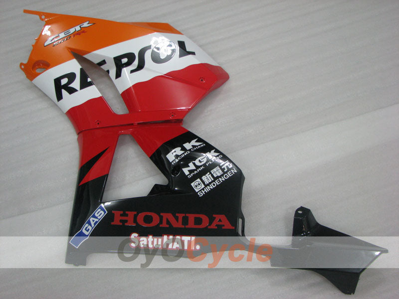 Kit de carénage injecté pour CBR600RR 13-20 - Orange, noir - Repsol #OYO87903125