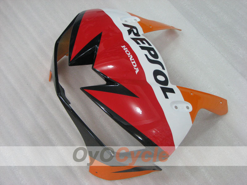 Kit de carénage injecté pour CBR600RR 13-20 - Orange, noir - Repsol #OYO87903125