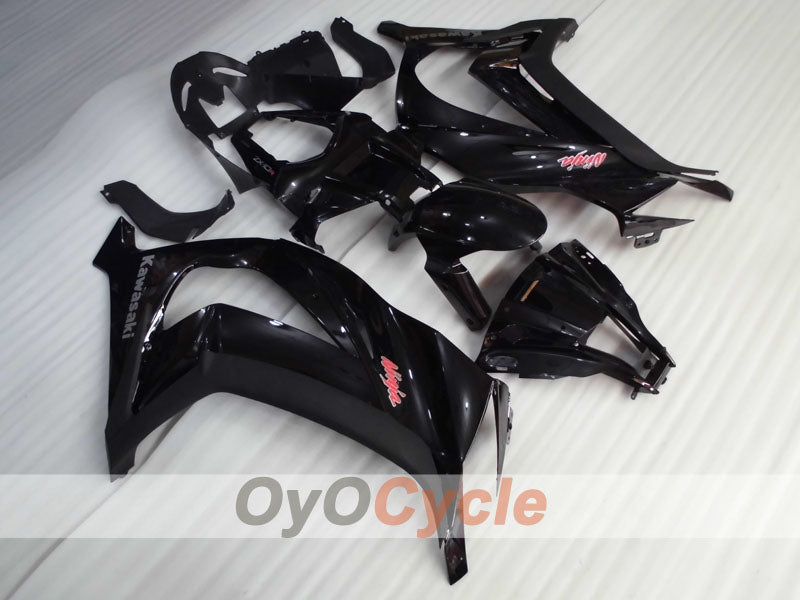 Kit de carénage à injection pour NINJA ZX-10R 11-15 - Noir - Style d'usine #OYO87903135