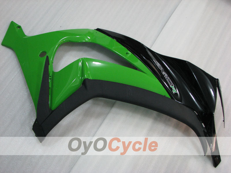 Kit de carénage à injection pour NINJA ZX-10R 11-15 - Vert, Noir - Style d'usine #OYO87903138