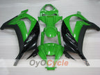 Kit de carénage à injection pour NINJA ZX-10R 11-15 - Vert, Noir - Style d'usine #OYO87903138
