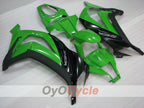 Kit de carénage à injection pour NINJA ZX-10R 11-15 - Vert, Noir - Style d'usine #OYO87903138